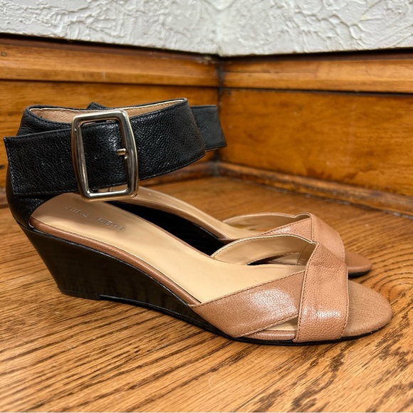 Nine West Parista Open Toe Wedges - Picture 2 of 10